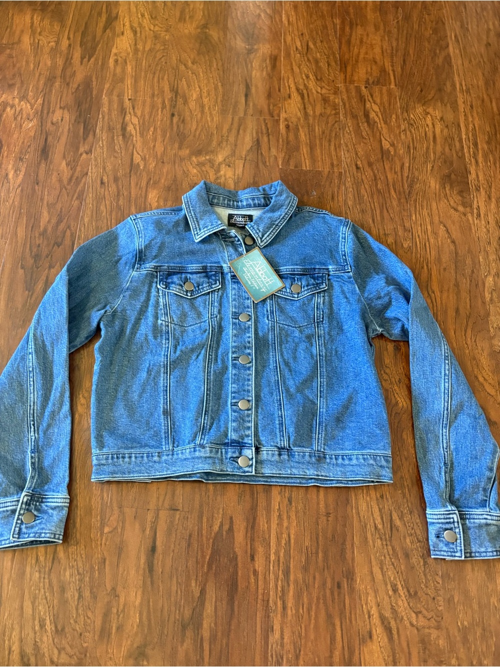 NWT Abbott Elementary Denim Jacket Size Medium
